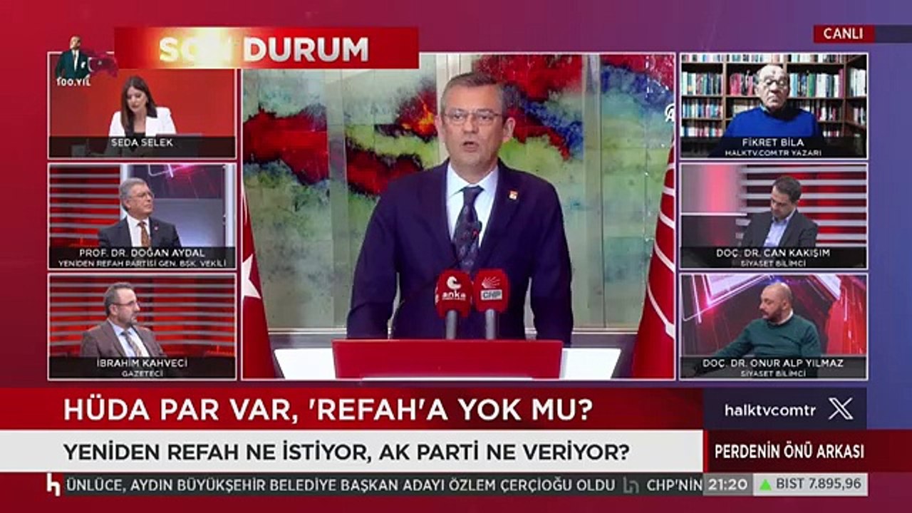 Halk TV’de AK Parti düşmanlığı yapan şu Yeniden Refahlı’yı atın gitsin! Doğan Aydal yine ittifakı bozmaya oynuyor