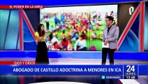 Abogado de Pedro Castillo es acusado de adoctrinar a niños: “hay una bruja en Palacio de Gobierno”