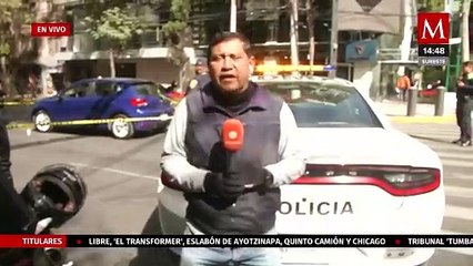 Hombre sufre infarto mientras conducía y choca en la colonia Roma