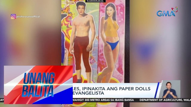 Jericho Rosales, ipinakita ang paper dolls nila ni Heart Evangelista | UB