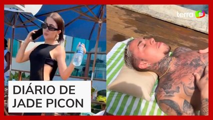 MC Daniel Faz Piada com a Rotina de Jade Picon em Fernando de Noronha 🌴