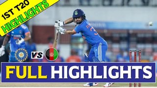 Afghanistan vs India 1st T20 FULL Highlights 2024 | Ind vs Afg Highlights | Highlights