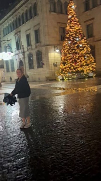 An Umbrella Mishap