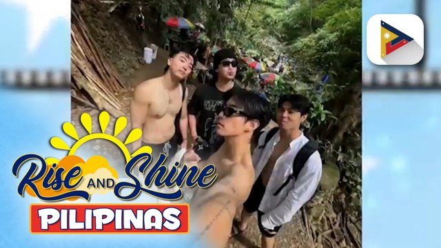 TALK BIZ | GOT7 member na si Mark Tuan, nag-share ng kanyang adventure trip sa Daranak Falls