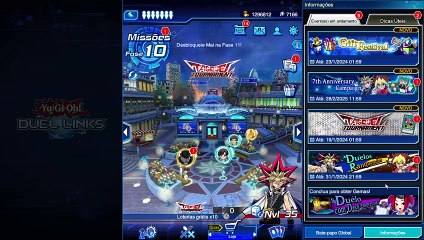 Yu-Gi-Oh! DUEL LINKS 2024 cheio de evento grátis  no jogo