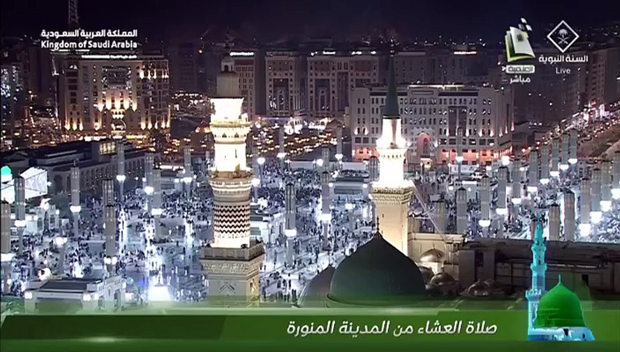 أذان العشاء للمؤذن أحمد عفيفي اليوم الأربعاء 28...