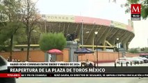 Después de 2 años la Plaza de Toros México reabrirá sus puertas con fechas programadas
