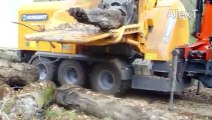 Extreme Dangerous Powerful Wood Chipper Machines Working, Fastest Huge Tree Shredder Wood Crushe