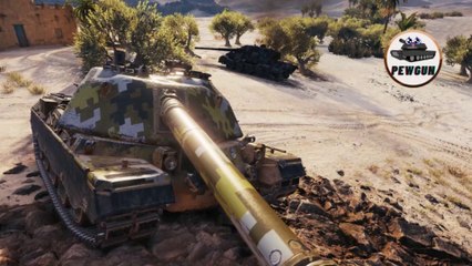 [ wot ] CONTROCARRO 3 MINOTAURO 精準狙擊，致命之箭！ | 8 kills 10k dmg | world of tanks |  @pewgun77