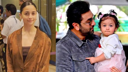 Alia Bhatt, Mumbai Airport पर हुईं Spot, Video हुआ Viral तो Fans ने पूछा कहां है Raha?| FilmiBeat