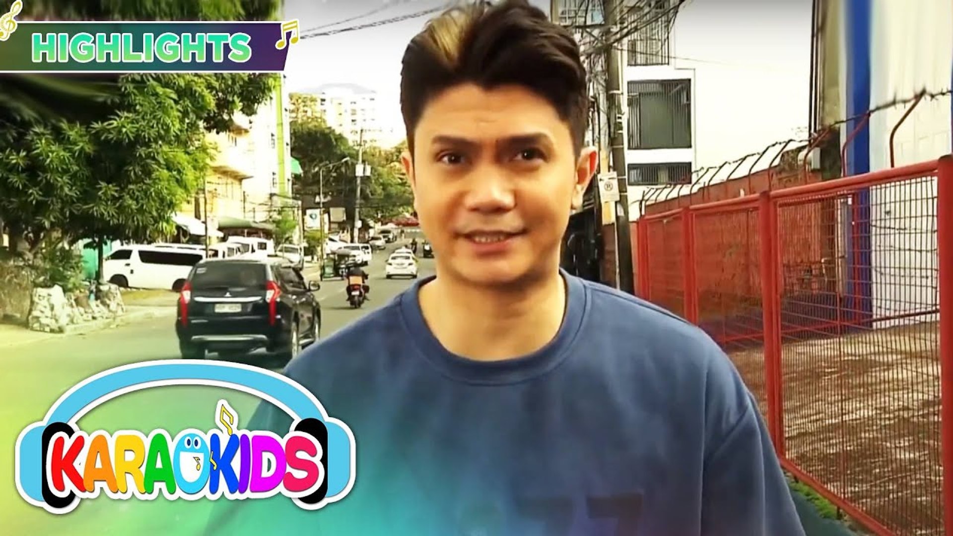 Vhong goes around to give assistance to riding services  | Karaokids