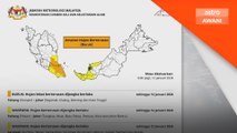 Amaran hujan lebat tahap buruk di Pahang, Johor sehingga 14 Januari - MetMalaysia