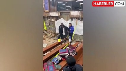 ABD'de  sinagogda kaçak mahzen kazdıkları gerekçesiyle gözaltına alınan Yahudi öğrenciler kefaletsiz serbest bırakıldı