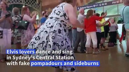 Hundreds of Elvis fans head to Australian festival