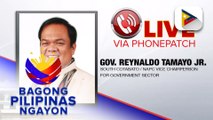 Panayam kay NAPC Vice Chairperson for Government Sector at South Cotabato Gov. Reynaldo Tamayo