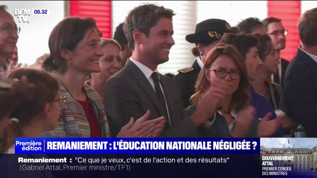 On va avoir une ministre à mi-temps : après le remaniement, le ministère de l'Éducation nationale intégrée dans un super-ministère avec à sa tête Amélie Oudéa-Castera
