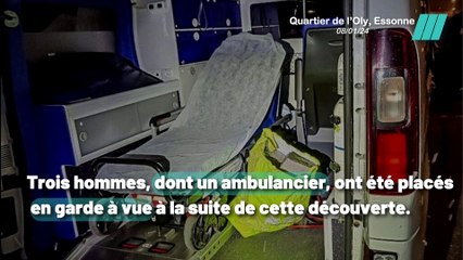 Incroyable découverte : 10 kilos de résine de cannabis cachés dans une ambulance