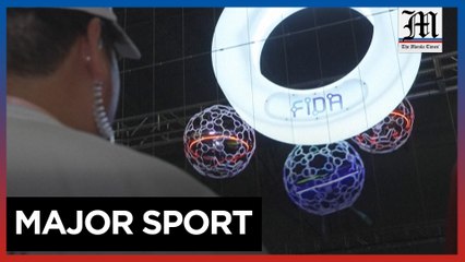Drone soccer seeks fans at Las Vegas show