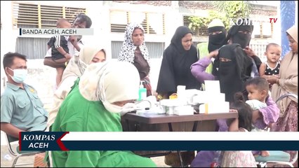 Pengungsi Rohingya Terserang Penyakit Kulit