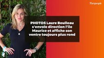 PHOTOS Laure Boulleau s'envole direction l'île Maurice et affiche son ventre toujours plus rond