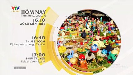 แวดวงทีวีเวียดนาม (ช่อง VTV Cần Thơ) (12 มกราคม 2024) (05.15 น.)