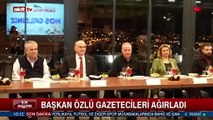 Başkan Özlü gazetecileri ağırladı