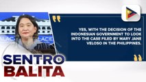 Indonesian Pres. Widodo, tinyak ang muling pagbusisi sa kaso ni Mary Jane Veloso na nasa death row sa Indonesia