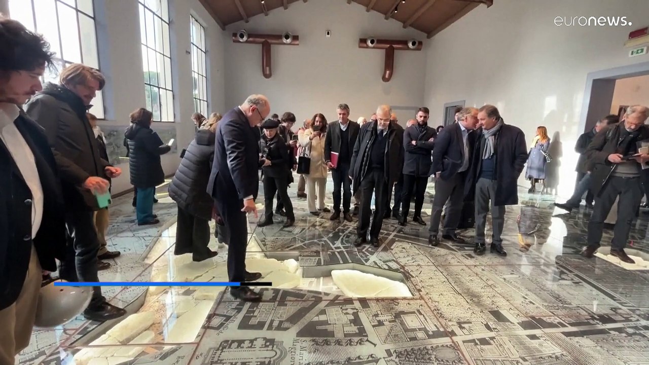 Ρώμη: Τοποθετήθηκε ο 1800 ετών χάρτης «Forma Urbis»