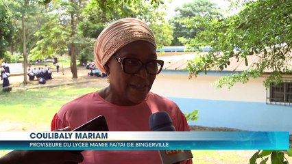 Remise des "Prix Fausseni Dembelé Excell'Ados" au Lycée Mamie Faitai de Bingerville