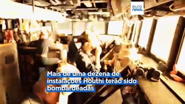 EUA e Reino Unido lançam ataques contra alvos Houthi no Iémen