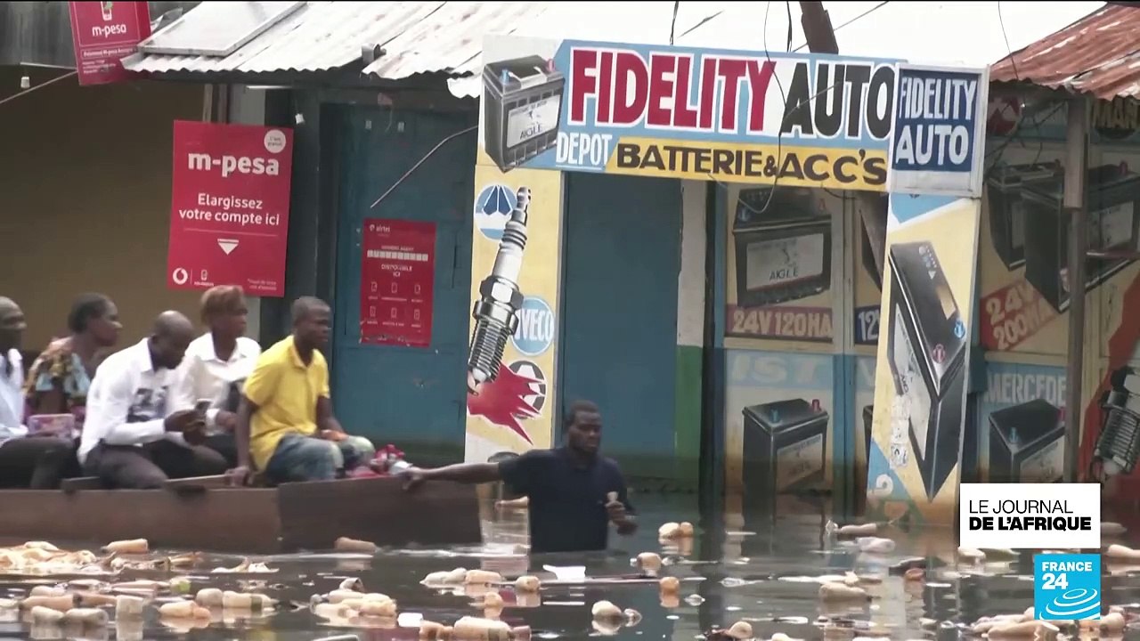 RD Congo : crues historiques du fleuve Congo