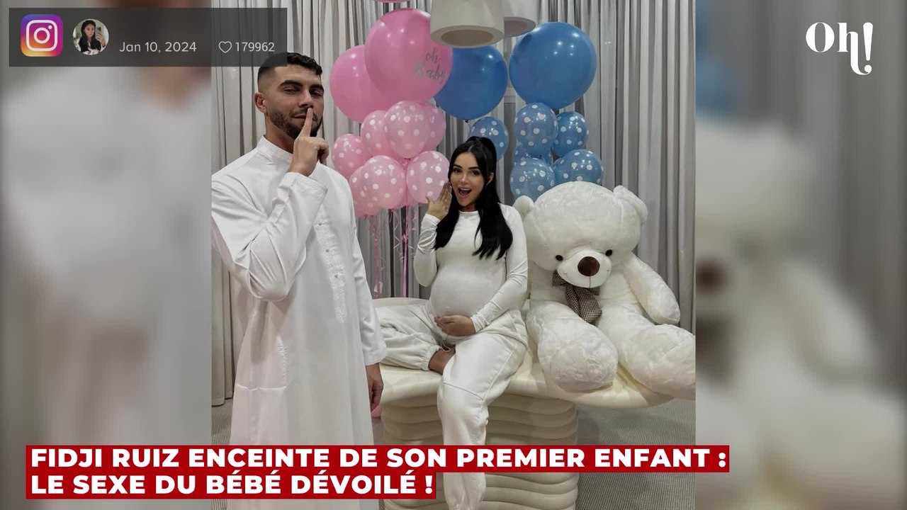 Fidji Ruiz enceinte de son premier enfant : le sexe du bébé dévoilé !