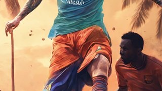 Lionel Messi Embracing Miami