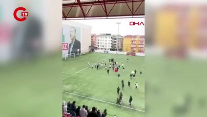 Güngören'de taraflar sahaya girdi: 13 yaşındaki çocuklar darbedildi