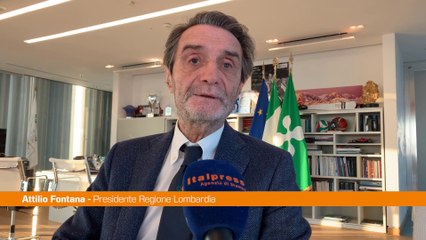 Lombardia, Fontana "Il 2024 sarà un anno difficile ma ne usciremo"