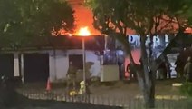 Ecuador nightclub up in flames as explosion kills two amid widespread unrest