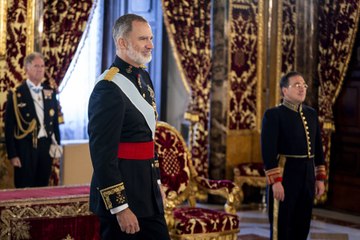 Felipe VI defiende el reconocimiento del Estado palestino
