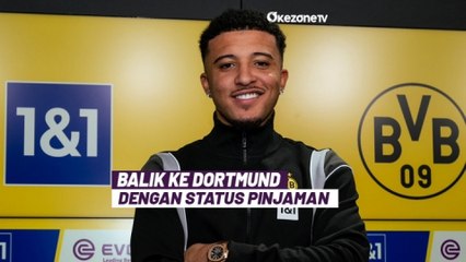Bahagianya Jadon Sancho Pulang ke Borussia Dortmund, Kenakan Nomor Spesial hingga Bereuni dengan Marco Reus