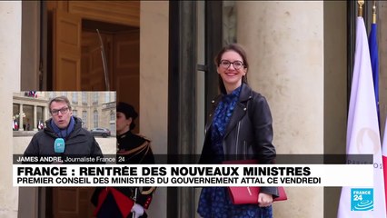 France : premier Conseil des ministres du gouvernement Attal ce vendredi