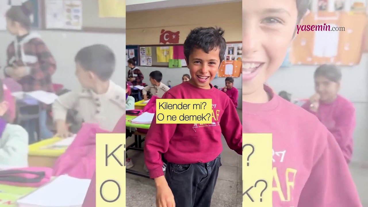 Bir öğretmene hediye gelen "kılender" ve öğrencisiyle diyaloğu sosyal medyada gündem oldu!