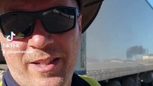 Should they allow the Australian Road Train on the UK motorways? #australia #lovewhatyoudo #trending #viral #loveyourjob #trucking #contentcreator #vlogger #fyp