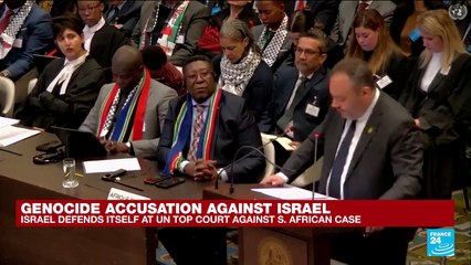 REPLAY: International Court of Justice hears Israel's response to Gaza genocide accusations
