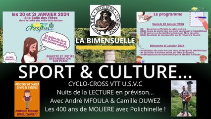 La Bimensuelle 201 (Crespin Télévision) Sport & Culture