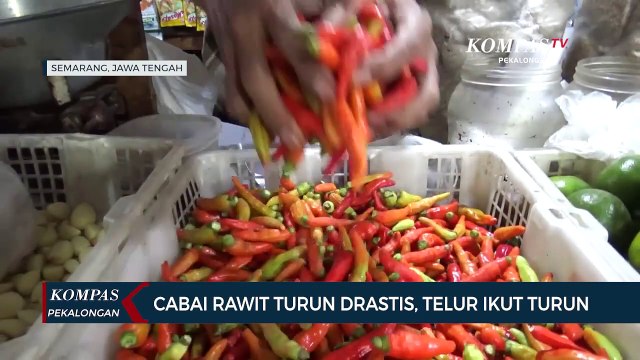 Harga Cabai Rawit Anjlok di Semarang, Ini Penyebabnya