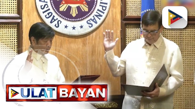Sec. Ralph Recto, nanumpa bilang bagong kalihim ng DOF