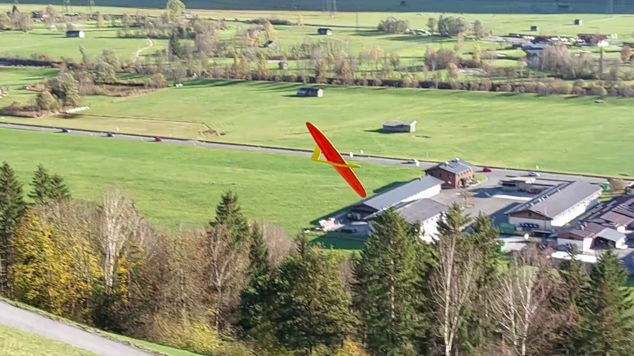 Wood wipe midi, Hangflug Nürflügel am Haushang West