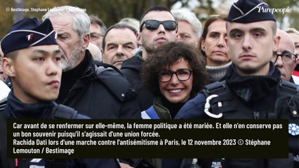 Rachida Dati, la ministre de la Culture mariée de force par ses parents : "Ils m'ont poussée à le faire..."