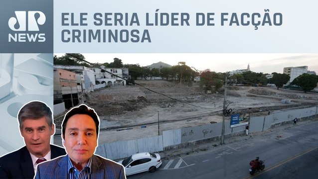 Polícia do RJ identifica traficante que extorquiu obra; Claudio Dantas e Fábio Piperno comentam