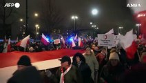 Polonia: l'opposizione manifesta a Varsavia contro il governo filo-europeo