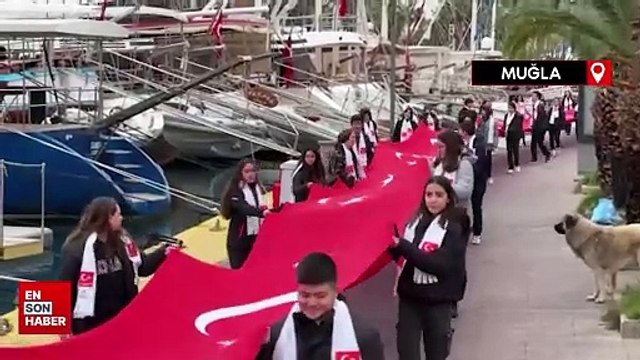 Sarıkamış şehitleri Bodrum'da anıldı